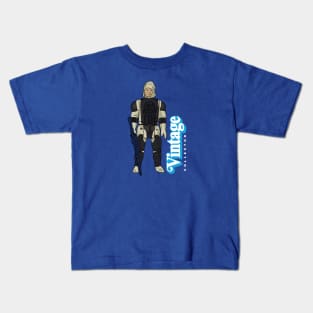 Vintage Collector- Bandage Face Kids T-Shirt